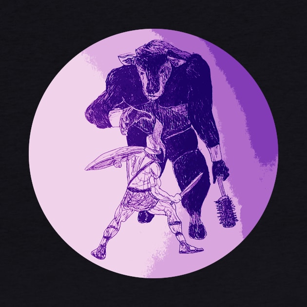 Minotaur Purple by Zachfan1212